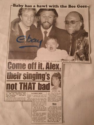 1992 Bee Gees Barry Gibb 