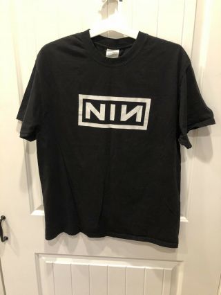 Men’s Vintage Nin Nine Inch Nails Trent Reznor Tour Concert T Shirt Size L Goth