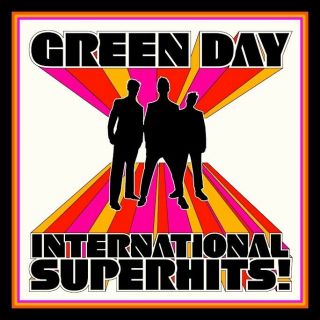 4 " Green Day Superhits Vinyl Sticker.  Classic 90 