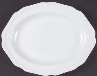Mikasa Antique White 13 5/8 " Oval Serving Platter 3955073