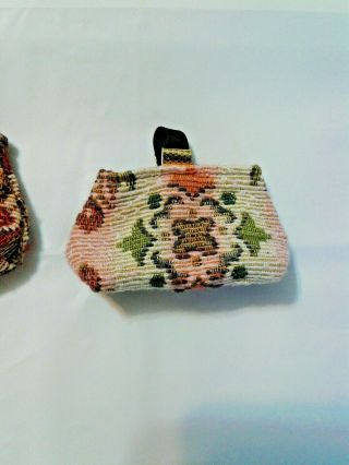 Vintage Horsman Mary Poppins Doll Carpet Bag Purse Set of 2 Bags Accessories 3
