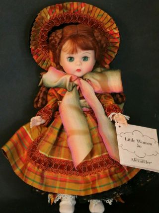Madame Alexander Little Women Jo Doll,  8 In,  33385,  Ca.  2002,  Tagged Costume