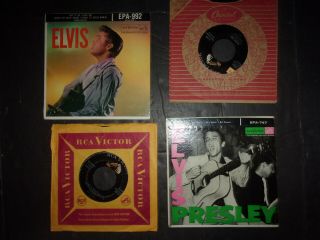 4 Elvis Presley Rock N Roll 45 