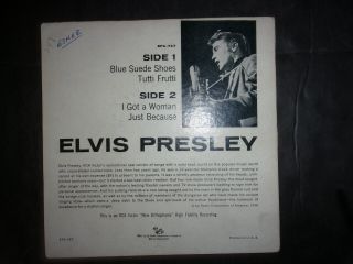 4 Elvis Presley rock n roll 45 ' s rpm records Hound Dog Don ' t Be Cruel RCA ID 2 3