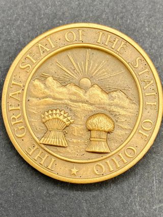 Wilbur & Orville Wright Brothers Ohio State Medal By Medallic Art Company 2