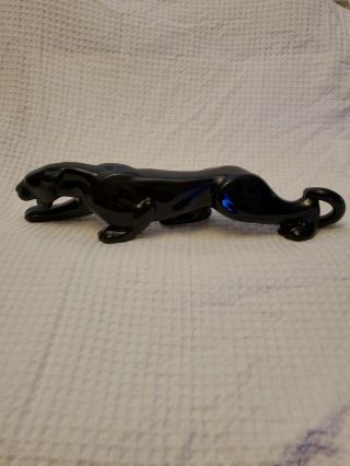 Royal Haeger Stalking Black Panther Cat Vintage Ceramic Sculpture Figure MCM 2