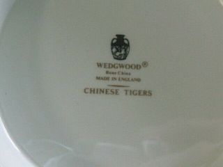 Wedgwood Chinese Tigers Green Pattern 8 