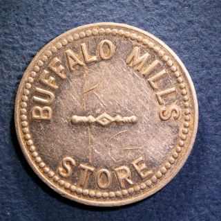 South Carolina Cotton Mill Token - Buffalo Mills Store,  10¢,  Buffalo,  S.  C.