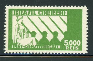 Brazil Mh Selections: Scott 373 5000r Revolutionary Forces 1932 Cv$30,