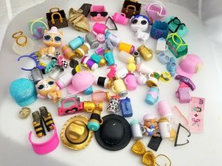 Over 50,  Lol Surprise Doll Items Accessories Shoes Clothes Bottles Doll Pets