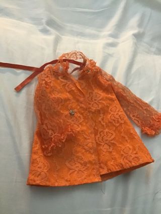 Ideal Crissy Doll Orange Dress,  Velvet & Mia Clothes 3