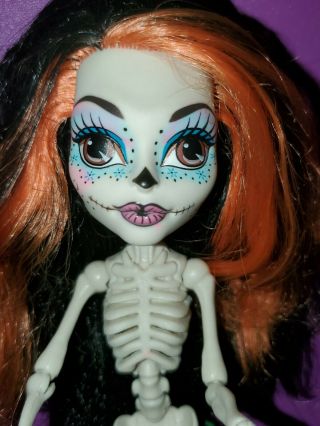 Monster High Doll Skelita Calaveras Daughter Of The Skeleton Day Of The Dead