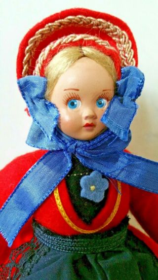 Collectable 6in.  Miniature Authentic Vintage Lenci Doll Made In Italy W/ Tag