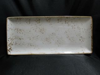 Steelite Craft,  England: White Rectangular Tray (s),  14 1/2 " X 6 1/2 "