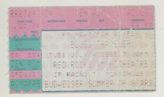 Rare Blues Traveler 7/4/95 Red Rocks Co Ticket Stub Denver