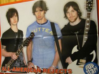 All American Rejects,  Zac Efron,  Double Four Page Foldout Poster