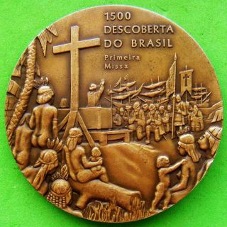 Age Of Discovery Navigator Explorer Pedro Álvares Cabral Brazil Bronze Medal