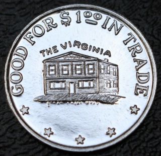 “the Virginia” - Sandon B.  C.  - 1898 Gold Rush Hotel - Silver - Dollar