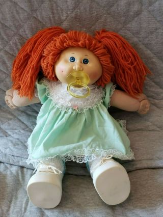 1985 Cabbage Patch Doll Red Head With Bonus Sweater
