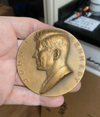 1961 John F Kennedy Inauguration Medallion Medal