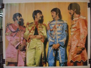 Beatles Poster Sgt.  Pepper 