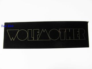 Wolfmother Sound Siren Return Upon Cosmic Egg Sticker