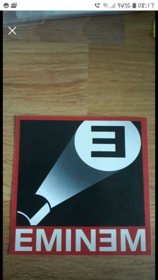 Eminem Sticker Rare
