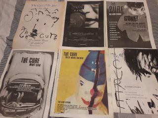 The Cure - Advert / Small Poster Why Cant I Be You Paris Gone Car