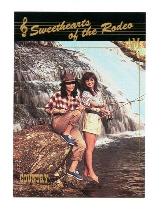 Sweethearts Of The Rodeo,  Country Music Stars On 1992 Country Classics Card 2