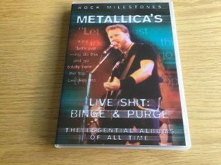 Metallica’s Live Shit: Binge And Purge Dvd