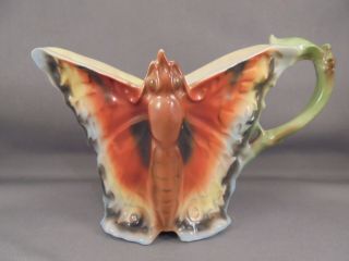 Vintage Royal Bayreuth Bavaria Porcelain Figural Butterfly Creamer Pitcher