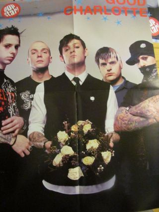 Good Charlotte,  Usher,  Double Four Page Foldout Poster