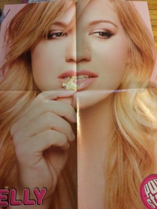 Kelly Clarkson,  Fall Out Boy,  Double Four Page Foldout Poster