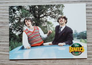 The Beatles On Stage Promo Card 1993 Apple Corps Limited River Group 5 Of 9