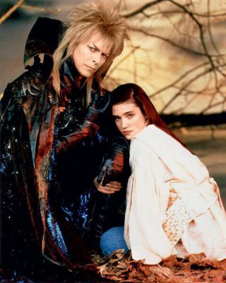 David Bowie & Jennifer Connelly Unsigned Photo - N3249 - Labyrinth - Image