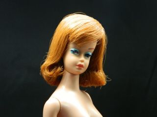Vintage Barbie Fashion Queen Wig Red Midge Type Styled Flip Under