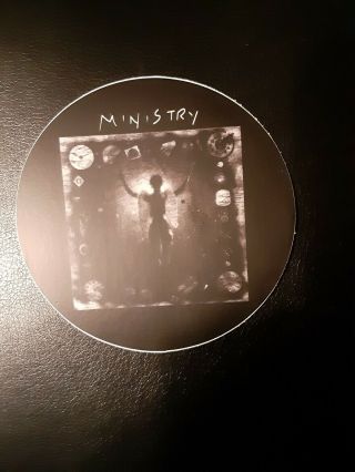Ministry Psalm 69 Sticker Vinyl About 3 Inch Circle