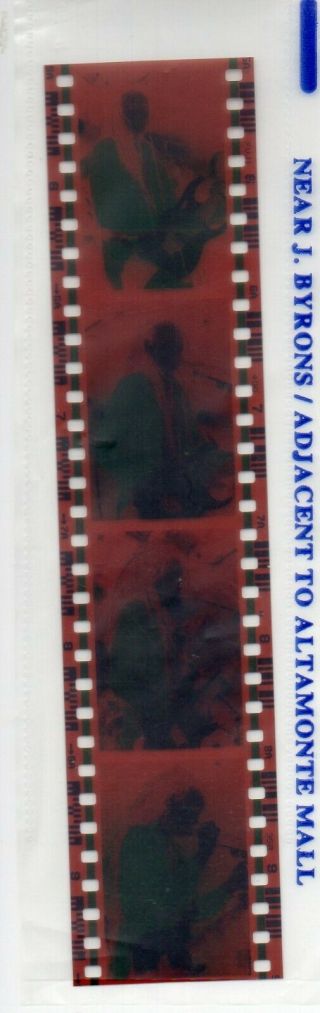 Steve Vai Color 35mm Negatives P1