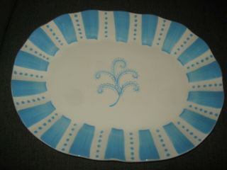 Platter,  Large,  Purinton Pottery,  " One Of A Kind " Just About Perfect,  Look.