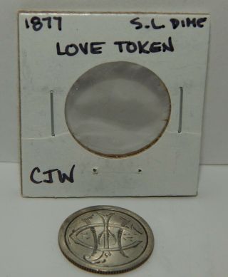 Love Token Engraved with Initials 