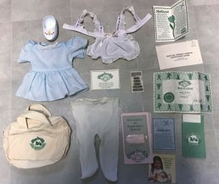 Vintage Coleco 1985 Cabbage Patch Doll World Traveler Holland Outfit Papers