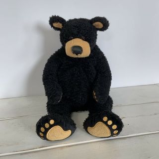 18 " Big Sky Carvers Bearfoots Black Bear Plush Stuffed Animal Jeff Fleming 1996