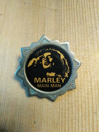 Bob Marley Vintage Badge