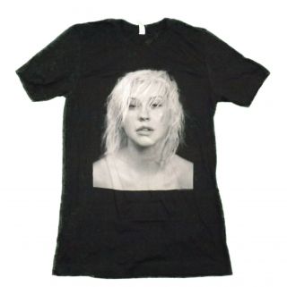 Christina Aguilera X Tour Black T Shirt Size Xs Nwot [gs C6]
