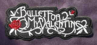 Bullet For My Valentine Patch Rectangle Heavy Metal Punk Diy