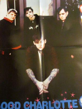 Good Charlotte,  Dylan And Cole Sprouse,  Double Four Page Foldout Poster