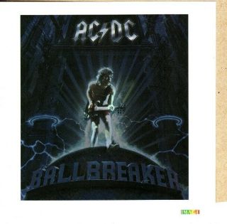 Ac/dc - Sticker - Ballbreaker Angus - Logo - Licensed