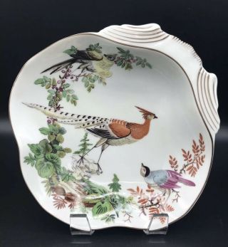 Williamsburg Mottahedeh Vista Alegre Chelsea Bird Shell Dish/bowl