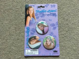 Britney Spears – 3 Pack Official Photo Badges From 1999 (pop,  Rare)