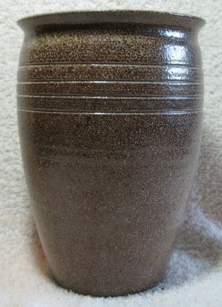 Signed Ben Owen North Carolina Pottery Vase Dated 1993 0r 1973 Hard To Read